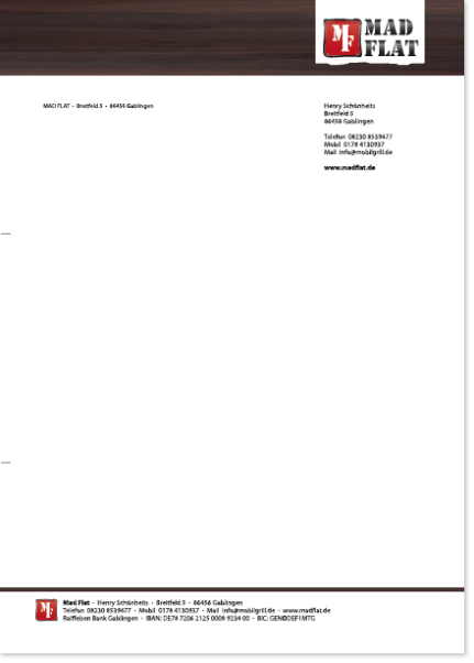 Briefpapier MadFlat Briefpapier MadFlat