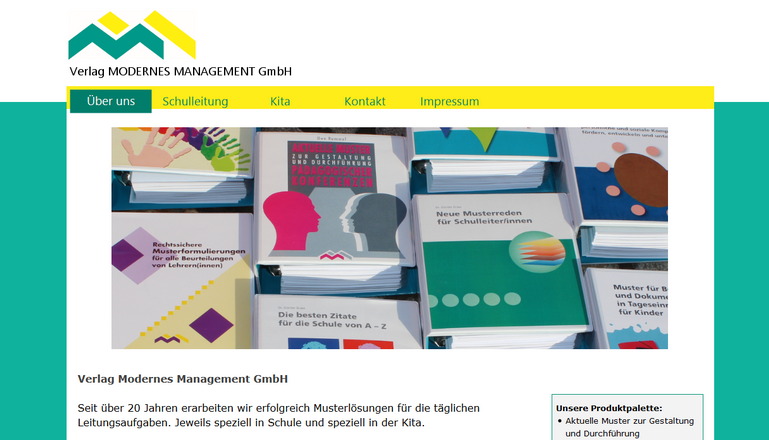 Verlag Modernes Management mit neuer Homepage